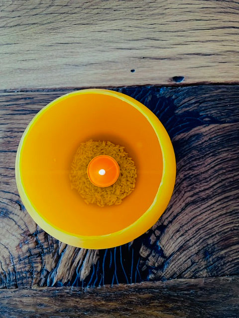 Beeswax Luminary Lantern